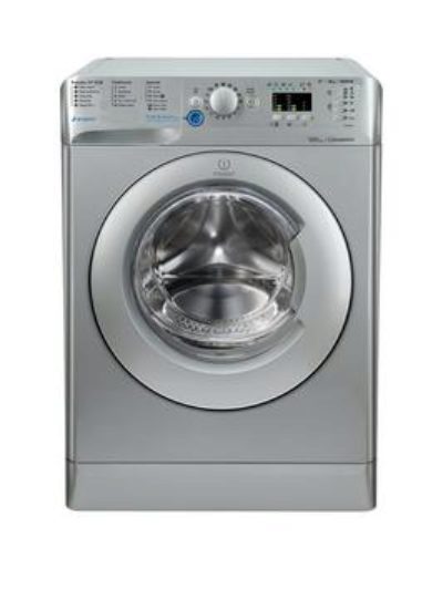 Indesit Innex Bwa81483Xs 8Kg Load, 1400 Spin Washing Machine - Silver Indesit Innex Bwa81483Xs 8Kg Load, 1400 Spin Washing Machine - Silver
